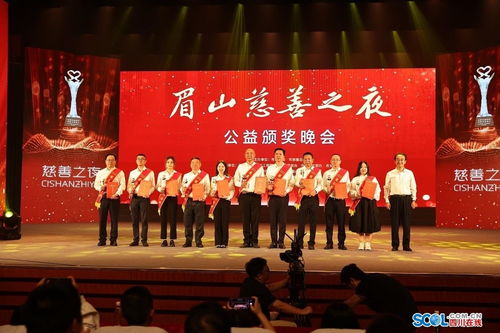 眉山举行慈善之夜公益颁奖晚会