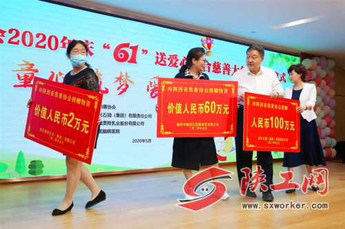 陕西省慈善协会庆 六一 联合慈善大行动启动